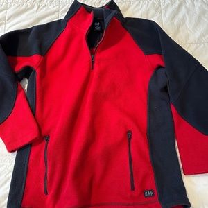 Boys Gap Fleece quarter zip shirt